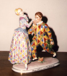 Porzelan Figuren als Vorlage